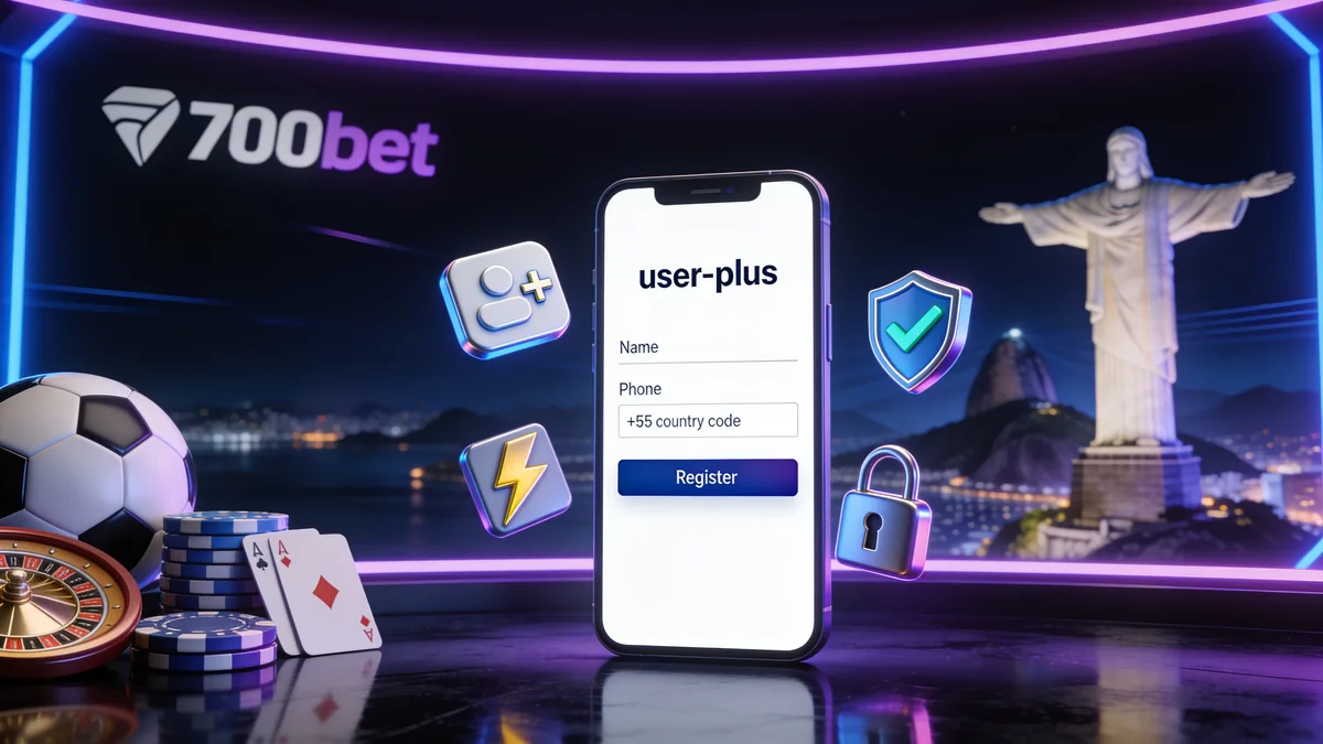 700bet no Brasil — Como começar a jogar no 700bet com