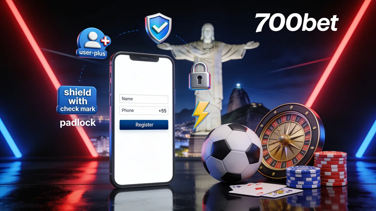 Como Fazer o Cadastro na 700bet? — 700bet no Brasil